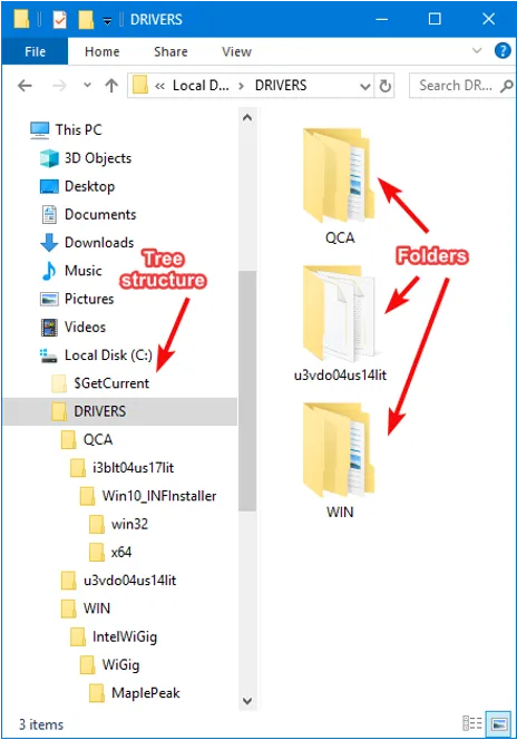 Folder Tree Structure